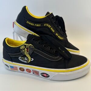 VANS X Cobra Kai Dojo Karate Kid Old Skool Sneakers‎ Mens 4 Women’s 5.5